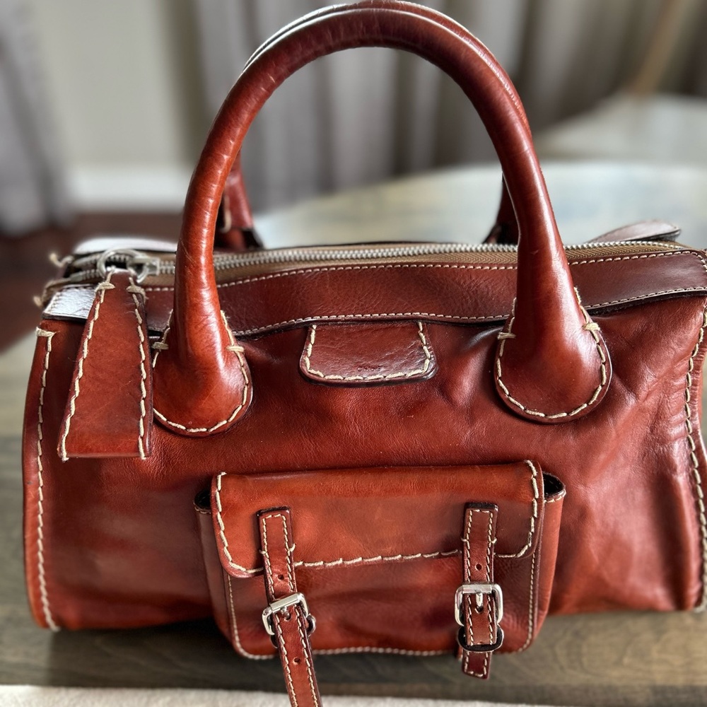 Chloe genuine leather bag. - Picture 3 of 12